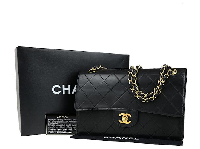 Chanel Timeless Black Leather  ref.1917158