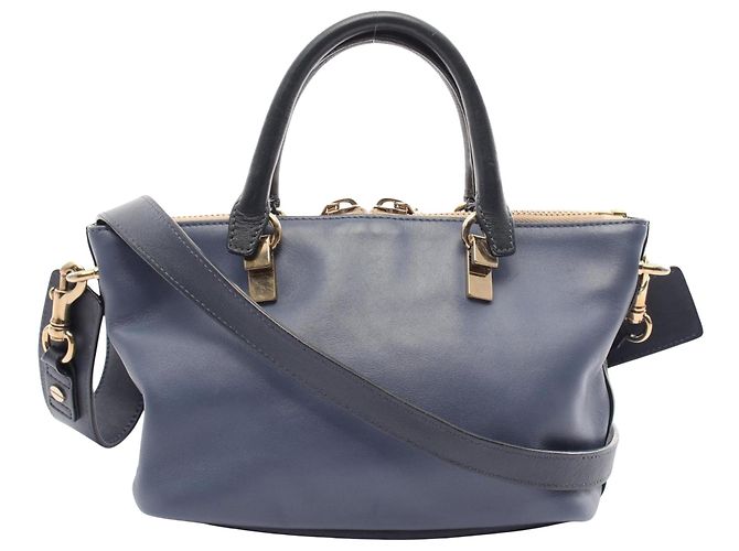 Chloé Baylee Blu navy Pelle