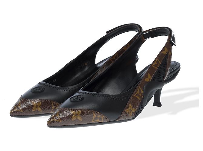 LOUIS VUITTON Brown Leather Shoe - 102301