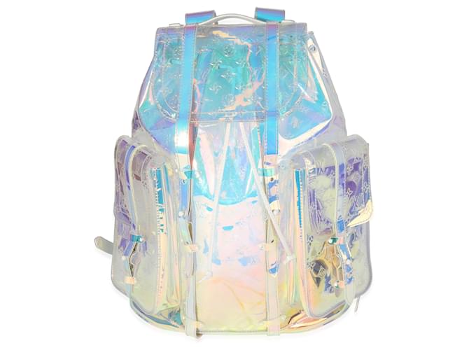 Twist Louis Vuitton x Virgil Abloh PVC Prism Christopher Backpack Multiple colors Plastic  ref.1917965