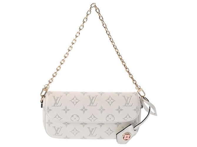 Cartera Louis Vuitton Monogram con cadena Ivy Blanca Blanco