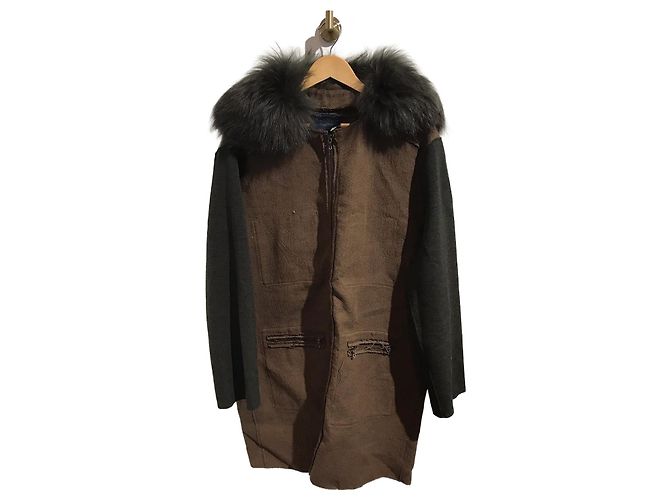 LANVIN Coats T.International XL Wool