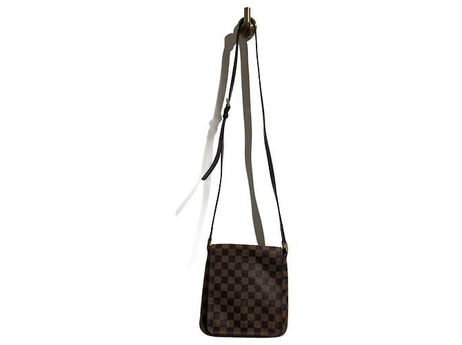 Salsa Bolsas LOUIS VUITTON T. Tecido Marrom