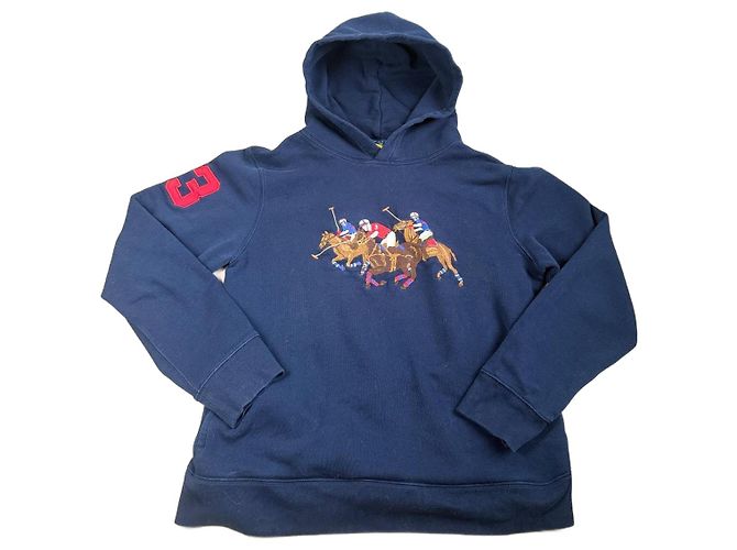 Polo Ralph Lauren Moletons com capuz poney triplo Azul marinho
