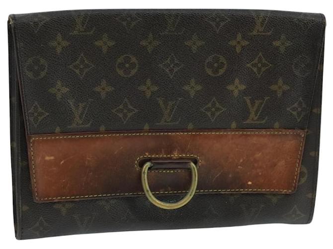 LOUIS VUITTON Monogram Jena Clutch Bag M51808 LV Auth 106612 Cloth  ref.1919930