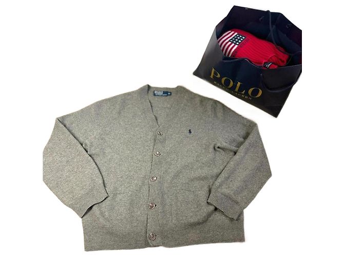 Polo Ralph Lauren Ralph Lauren graue Baumwollweste - XL