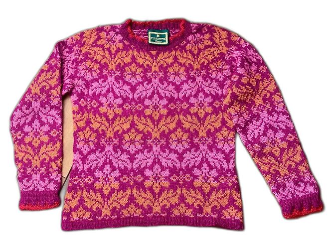 Dale of Norway Dale Exklusiv Pink Rot Orange Bordeaux