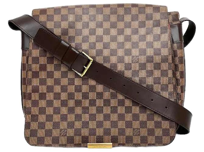 Louis Vuitton Bastille Damier Shoulder Bag Brown Cloth  ref.1920774