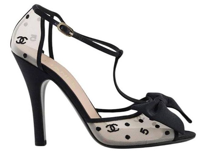 Chanel Tacchi neri Nero