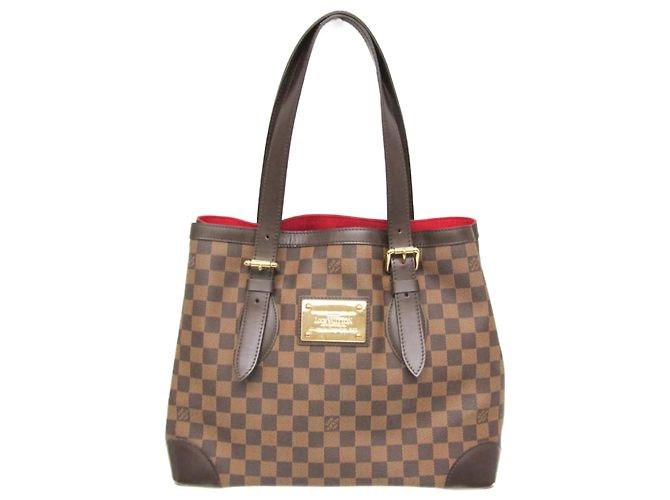 Bolsa de Ombro Louis Vuitton Damier Hampstead MM Damier ebene