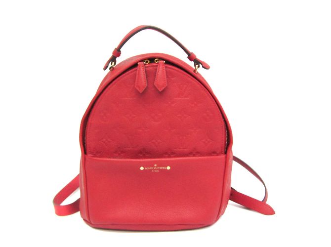 Louis Vuitton Monogram Empreinte Sorbonne M44015 Women's Backpack Fuschia