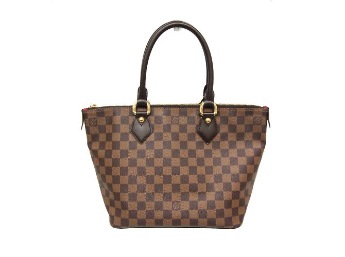 Sac à main Louis Vuitton Damier Saleya PM Damier ebène