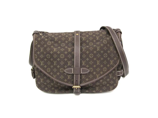 Louis Vuitton Monogram Mini Saumur MM M95227 Shoulder Bag Damier ebene Cloth  ref.1922332