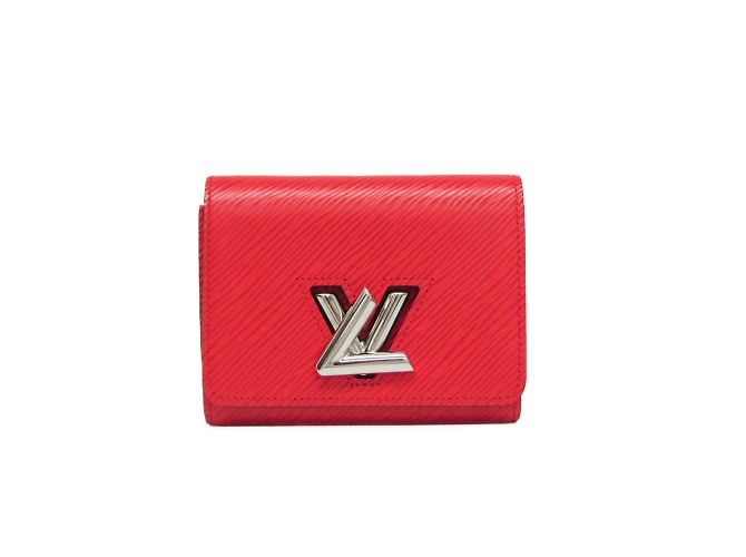 Billetera compacta Twist Epi de Louis Vuitton Roja