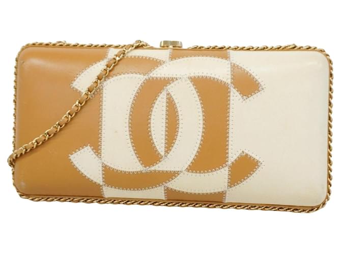 Chanel Wallet On Chain Brown Leather  ref.1923341