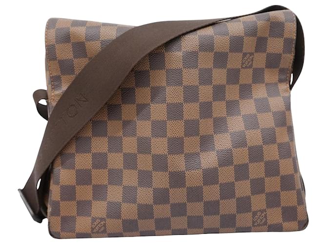 Louis Vuitton Naviglio Brown Cloth  ref.1923457