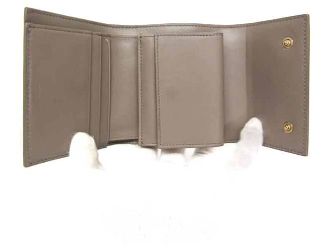 Céline Portefeuille Veau Brown Leather  ref.1923939