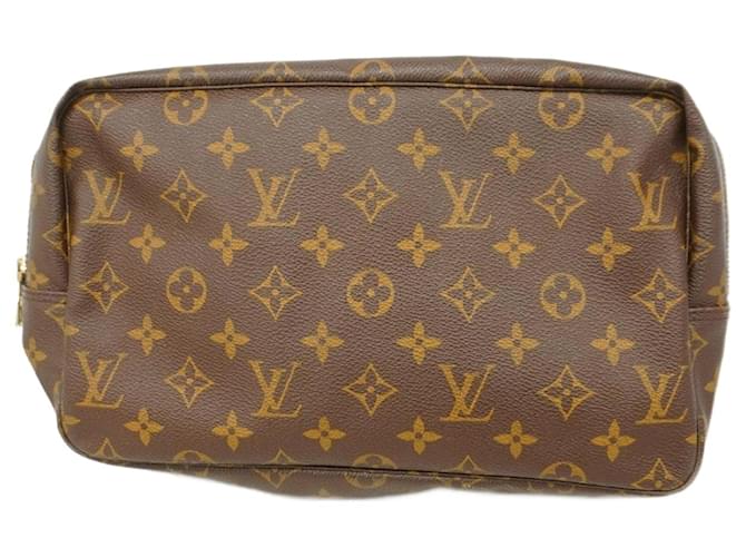 Louis Vuitton Trousse Toilette 28 Brown Cloth  ref.1924135