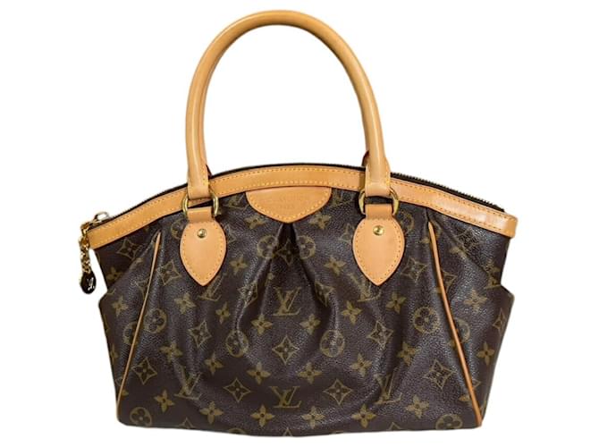 Louis Vuitton Tivoli Brown Cloth  ref.1924188