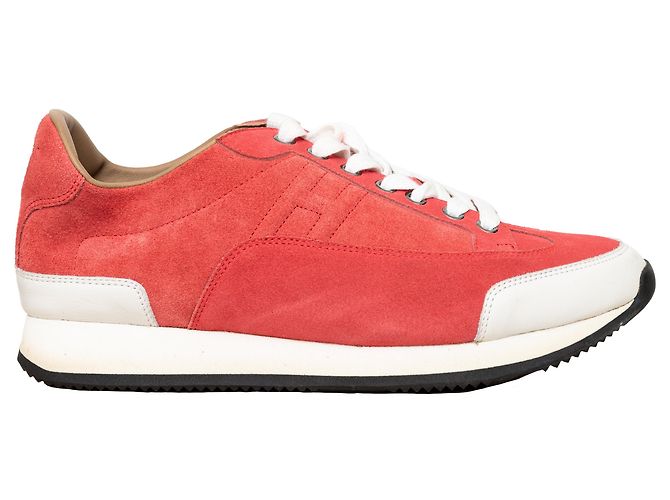 Hermès H Logo Low-cut Sneakers Pink
