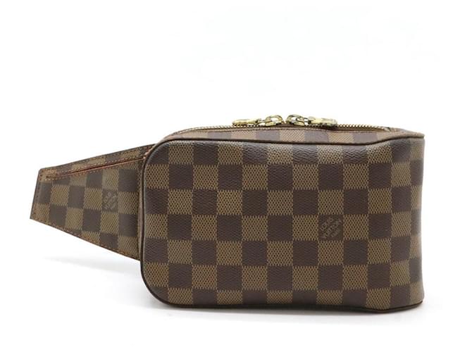 Louis Vuitton Damier Geronimos Body Bag N51994 Brown Cloth  ref.1924947