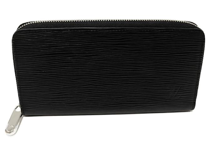 Louis Vuitton Epi Zippy Wallet M61857 Black Leather  ref.1925009
