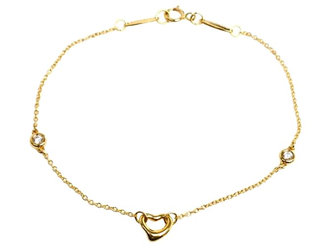 Tiffany & Co Coração Aberto Dourado Ouro amarelo  ref.1925584