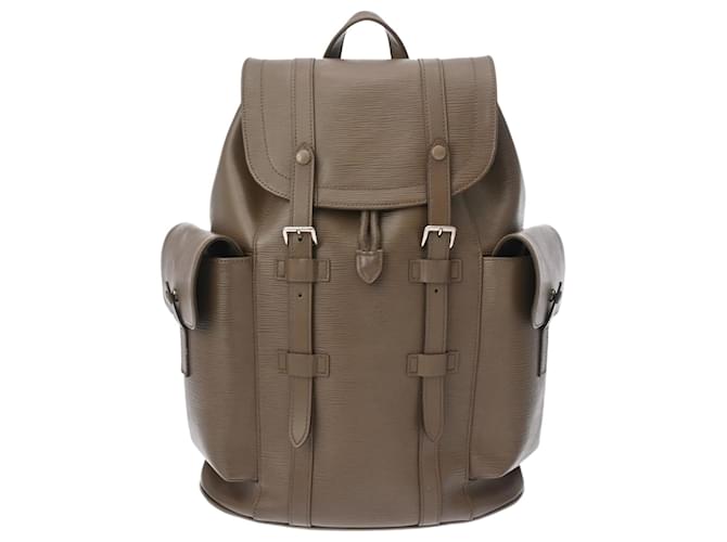 Louis Vuitton Christopher Brown Leather  ref.1925698