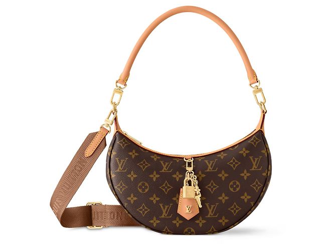 Louis Vuitton Bolsa LV Looping nova Marrom
