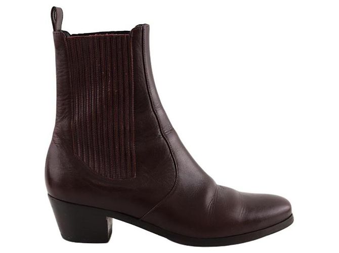 Soeur Botas de cuero