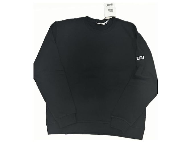 GCDS Sweatshirt Schwarz Logo