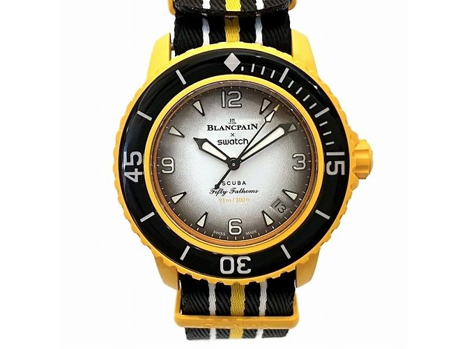 Orologio automatico Blancpain Swatch Oceano Pacifico S035P100