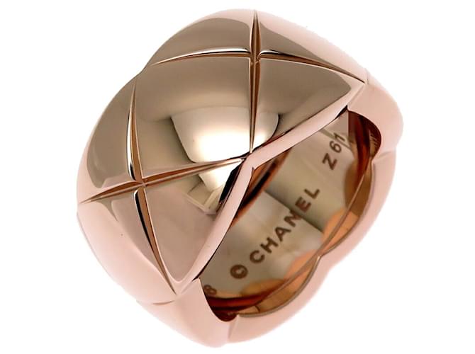 Chanel Coco Crush Collection Large Band Ring Beige White gold  ref.1928124