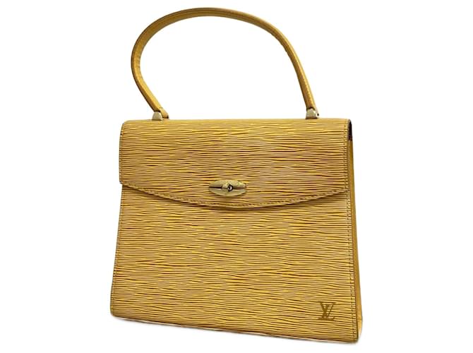 Louis Vuitton Epi Malesherbes Handbag Yellow  ref.1928346
