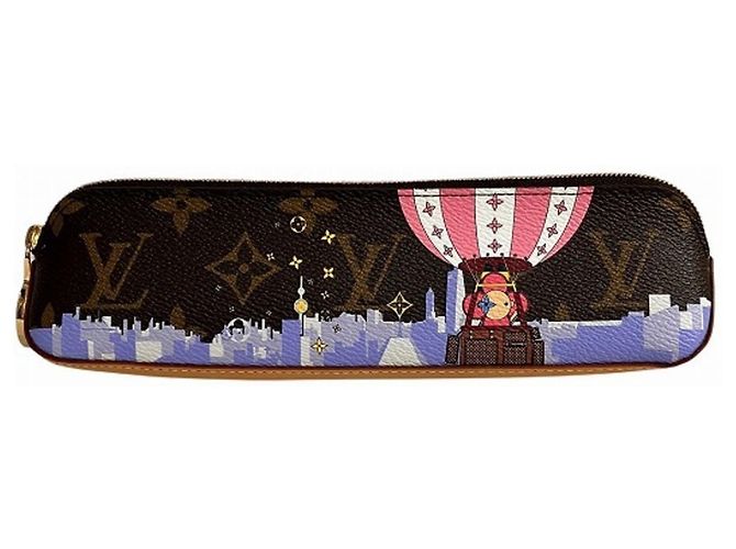 Vivienne Monogramm Stiftetui von Louis Vuitton Mehrfarben Lackleder