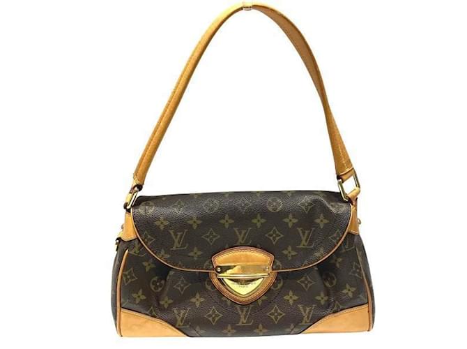 Louis Vuitton Monogram Beverly MM Handbag Brown  ref.1928741