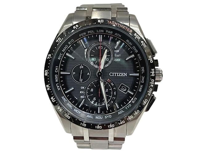 Citizens of Humanity Citizen Attesa Eco-Drive H804-T022855 Radio Solar Watch  ref.1928993