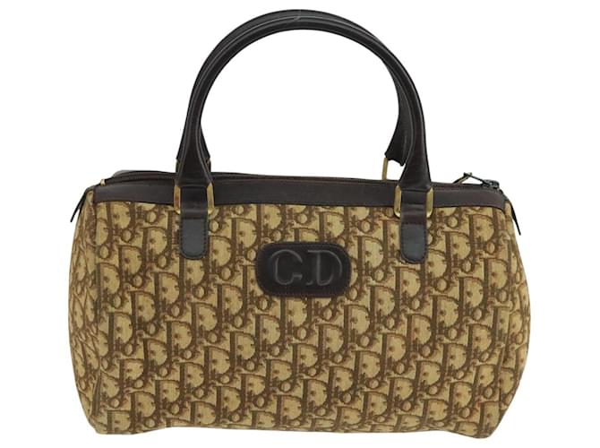 Dior Trotter Brown Cloth  ref.1929176