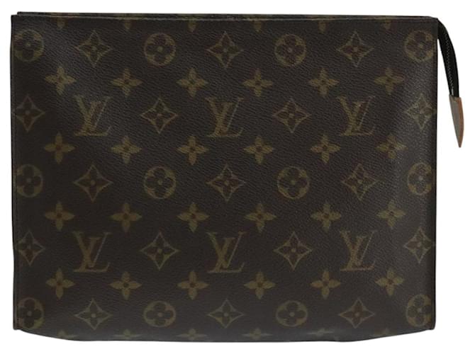 Louis Vuitton Poche Toilette Brown Cloth  ref.1929763