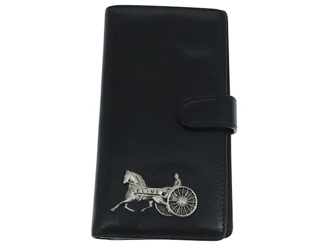 Céline Horse carriage Black Leather  ref.1929792