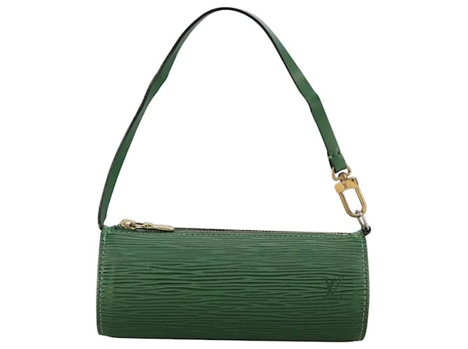 Louis Vuitton Papillon Green Leather  ref.1929834
