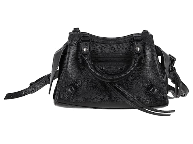 Balenciaga Neo Classic City Mini Bag in Black Leather  ref.1930416