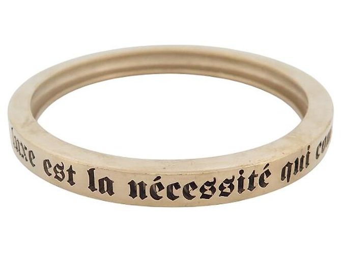 BRACELETE CHANEL COCO JONC O LUXO É A NECESSIDADE BANGLE DOURADO