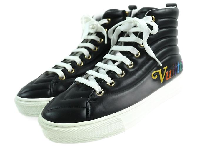 Baskets hautes logo multicolore Stellar de Louis Vuitton