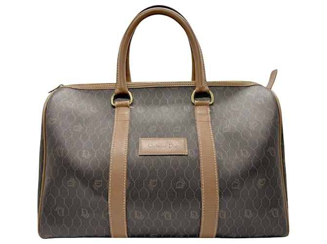 Dior Honeycomb Brown Cloth  ref.1931462
