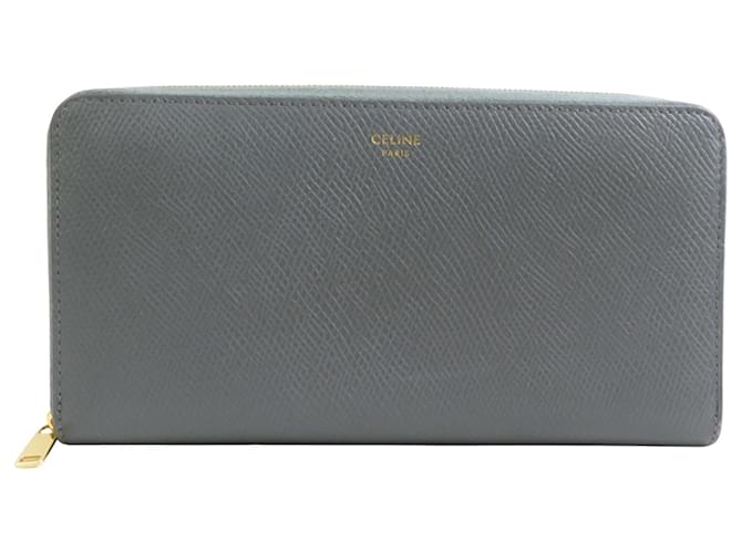 Céline Portefeuille Veau Brown Leather  ref.1931924