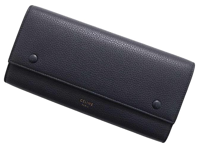 Céline Multifunction Black Leather  ref.1932065