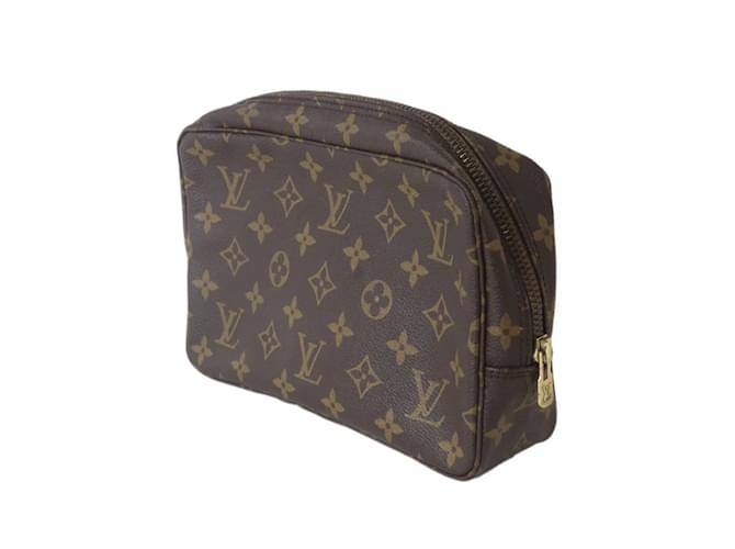 Louis Vuitton Monogram Pouch Brown Patent leather  ref.1932166