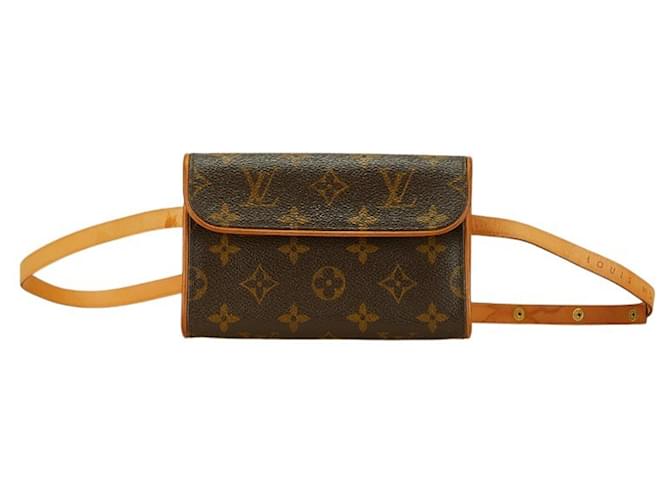 Louis Vuitton Florentine Brown Cloth  ref.1932747