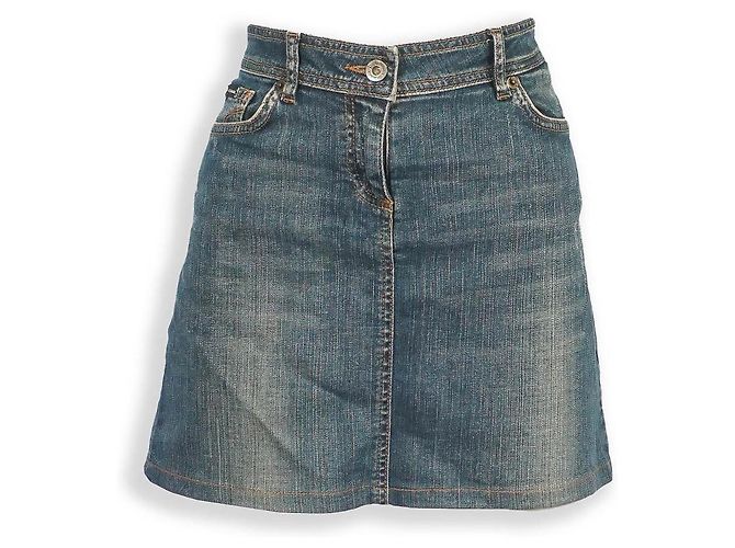 Dolce & Gabbana Gonna in denim essenziale Dolce Gabbana Blu